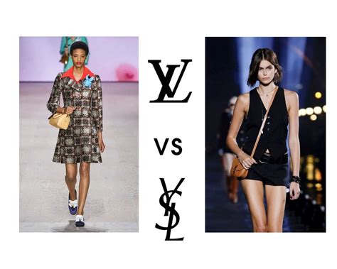 ysl or louis vuitton|Louis Vuitton vs YSL brands.